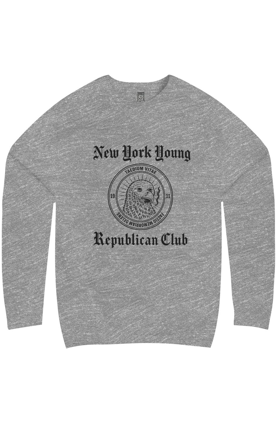 Parody NYYRC Exhausted Eagle Premium Crew Neck