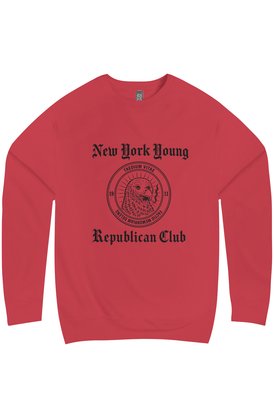 Parody NYYRC Exhausted Eagle Premium Crew Neck