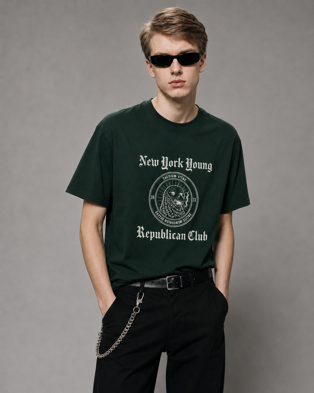 Parody NYYRC Exhausted Eagle Bold Tee