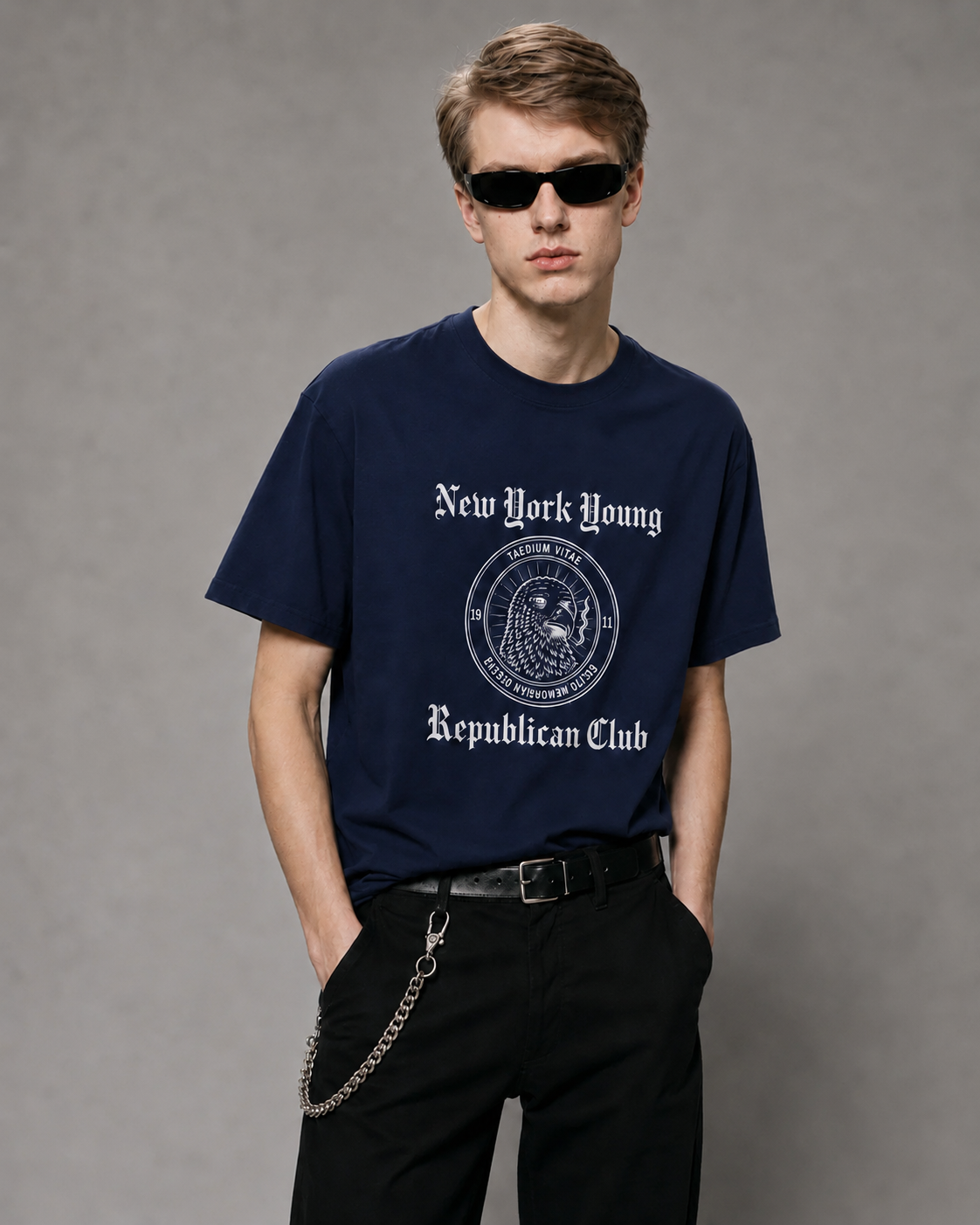 Parody NYYRC Exhausted Eagle Bold Tee