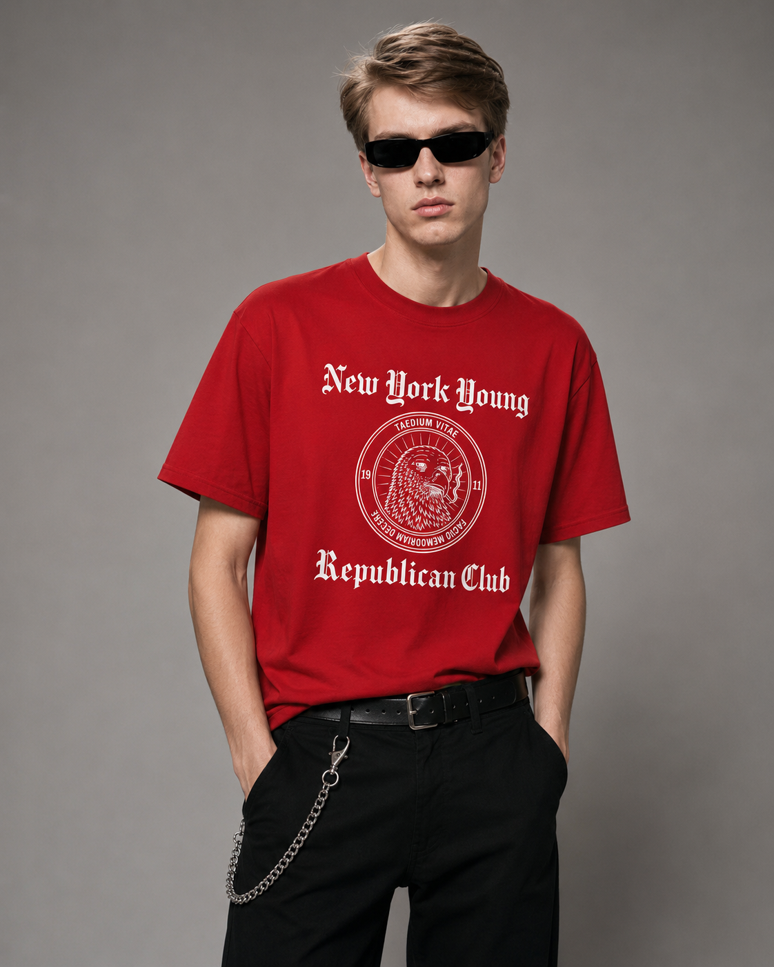 Parody NYYRC Exhausted Eagle Bold Tee